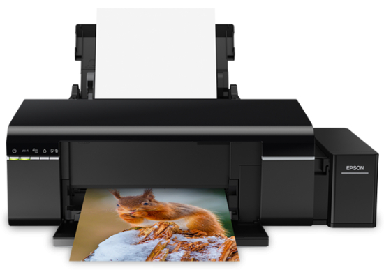 Epson L805 6 Color Wireless Ink Refill Photo Printer